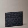 Pebbled Monogram Card Case Pebbled Monogram Card Case