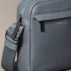 Pebbled Reporter Bag