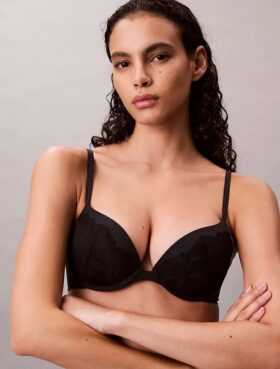 Perfectly Fit Lace Push up Plunge Bra