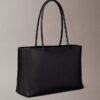 Perforated Emblem Logo Tote Bag Perforated Emblem Logo Tote Bag