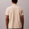Pique Colorblock Collar Polo Shirt