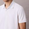 Pique Colorblock Collar Polo Shirt