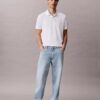 Pique Colorblock Collar Polo Shirt