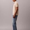 Pique Colorblock Collar Polo Shirt