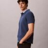 Pique Colorblock Collar Polo Shirt