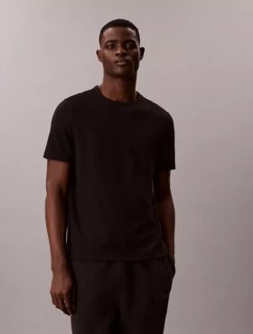 Pique Crewneck Sleep T-Shirt Pique Crewneck Sleep T-Shirt