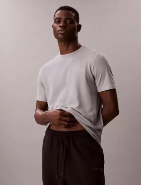 Pique Crewneck Sleep T-Shirt