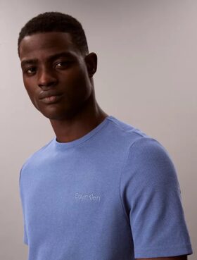 Pique Crewneck Sleep T-Shirt Pique Crewneck Sleep T-Shirt