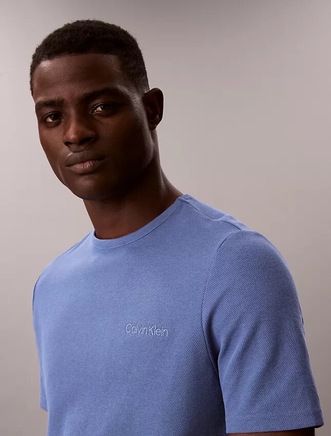 Pique Crewneck Sleep T-Shirt Pique Crewneck Sleep T-Shirt