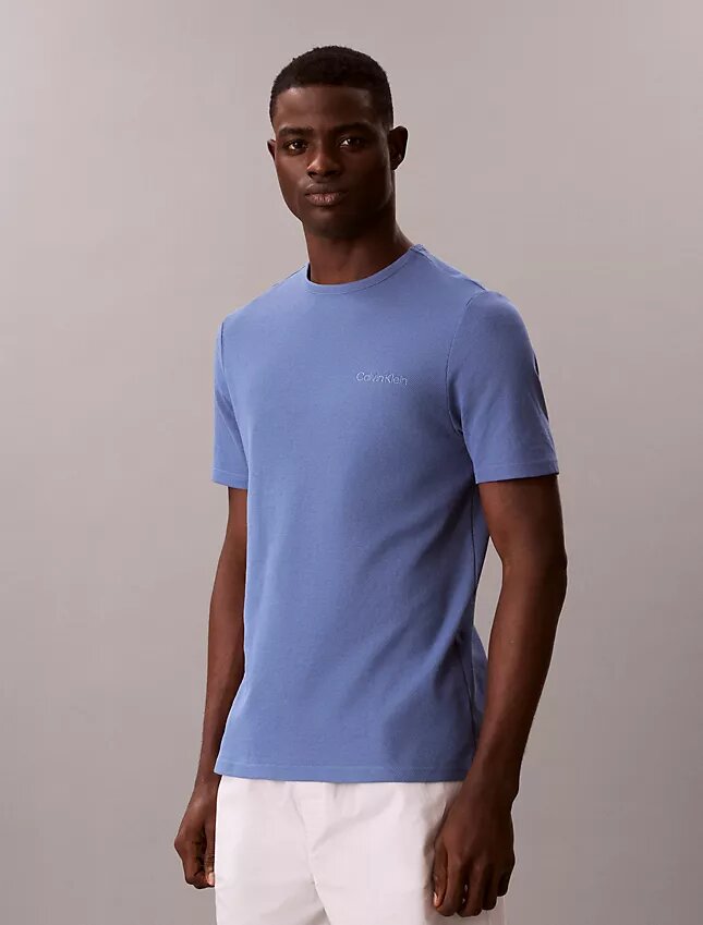 Pique Crewneck Sleep T-Shirt Pique Crewneck Sleep T-Shirt