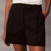 Pleated Tailored Shorts Pleated Tailored Shorts