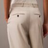 Pleated Wool Gabardine Blend Trouser Pleated Wool Gabardine Blend Trouser