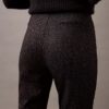 Ponte Herringbone Print Skinny Fit Pants Ponte Herringbone Print Skinny Fit Pants
