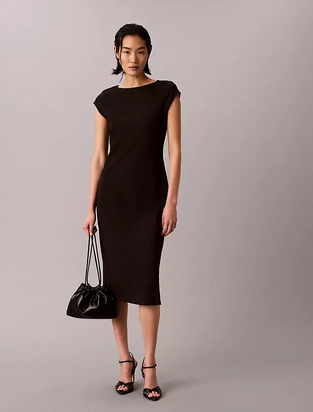 Ponte Midi Dress Ponte Midi Dress
