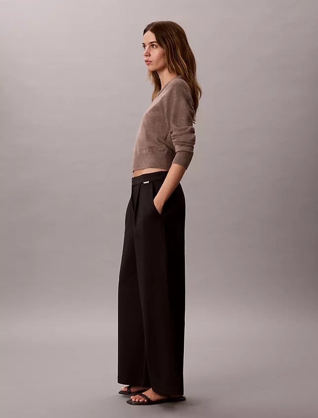 Ponte Wide Leg Pants Ponte Wide Leg Pants