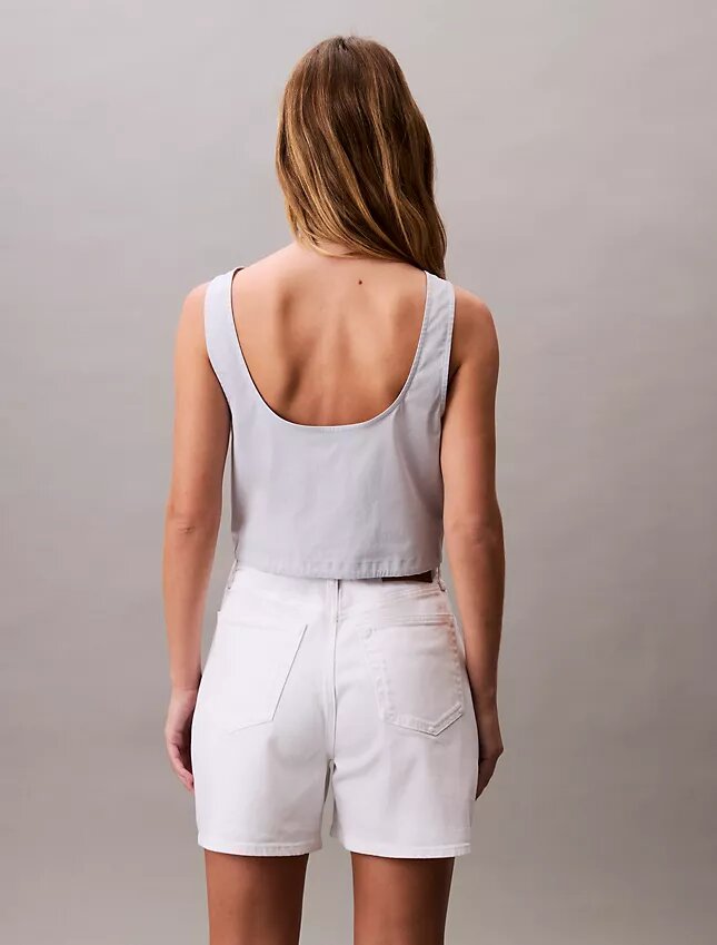 Poplin Button-Down Top Poplin Button-Down Top