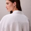 Poplin Cropped Relaxed Button-Down Shirt Poplin Cropped Relaxed Button-Down Shirt
