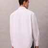 Poplin Logo Graphic Relaxed Button-Down Shirt Poplin Logo Graphic Relaxed Button-Down Shirt