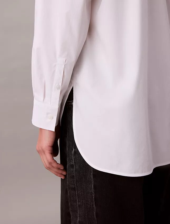 Poplin Relaxed Button-Down Shirt Poplin Relaxed Button-Down Shirt