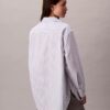 Poplin Striped Relaxed Button-Down Shirt