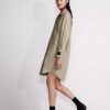 Poplin Woven Mini Shirt Dress