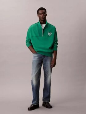 Premium Fleece Relaxed Quarter Zip Sweatshirt Premium Fleece Relaxed Quarter Zip Sweatshirt