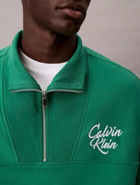 Premium Fleece Relaxed Quarter Zip Sweatshirt Premium Fleece Relaxed Quarter Zip Sweatshirt