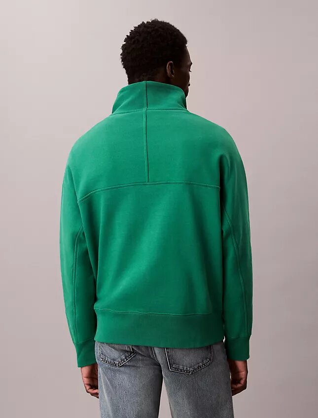Premium Fleece Relaxed Quarter Zip Sweatshirt Premium Fleece Relaxed Quarter Zip Sweatshirt