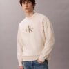 Premium Terry Monogram Logo Relaxed Sweatshirt Premium Terry Monogram Logo Relaxed Sweatshirt