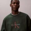 Premium Terry Monogram Logo Relaxed Sweatshirt Premium Terry Monogram Logo Relaxed Sweatshirt