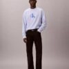 Premium Terry Monogram Logo Relaxed Sweatshirt Premium Terry Monogram Logo Relaxed Sweatshirt
