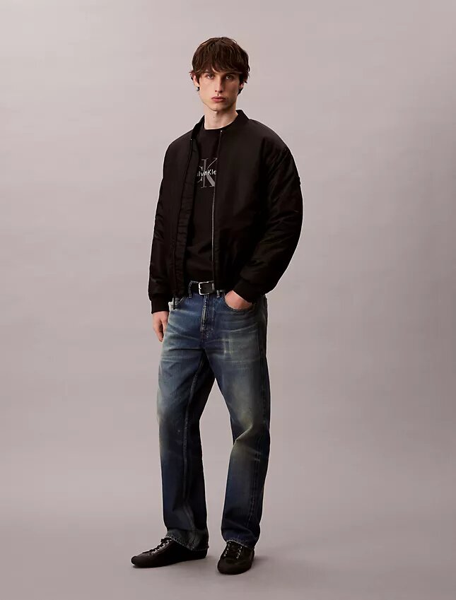 Premium Terry Monogram Logo Relaxed Sweatshirt Premium Terry Monogram Logo Relaxed Sweatshirt