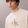 Premium Terry Monogram Logo Relaxed Sweatshirt Premium Terry Monogram Logo Relaxed Sweatshirt