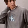 Premium Terry Monologo Relaxed Sweatshirt Premium Terry Monologo Relaxed Sweatshirt