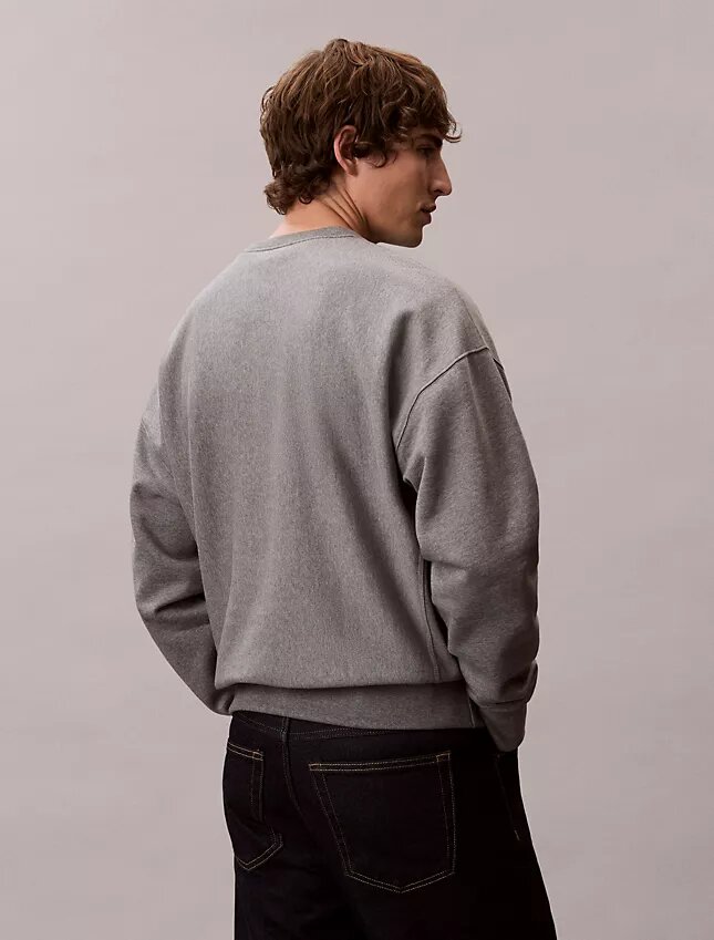 Premium Terry Monologo Relaxed Sweatshirt Premium Terry Monologo Relaxed Sweatshirt