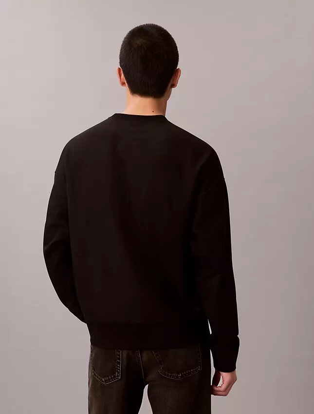 Premium Terry Monologo Relaxed Sweatshirt Premium Terry Monologo Relaxed Sweatshirt