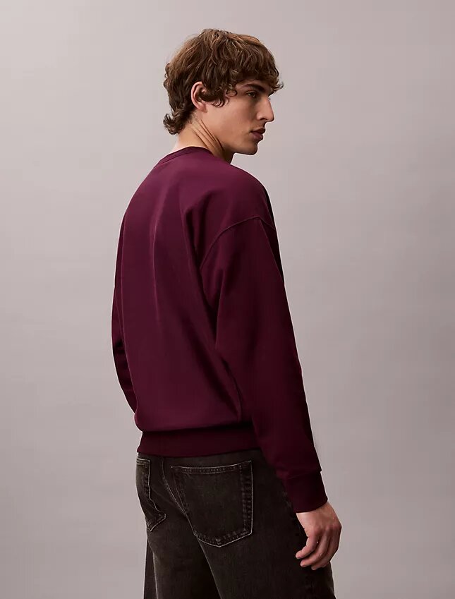 Premium Terry Monologo Relaxed Sweatshirt Premium Terry Monologo Relaxed Sweatshirt