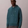 Premium Terry Relaxed Monogram Fleece Hoodie