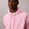 Premium Terry Relaxed Monogram Fleece Hoodie Premium Terry Relaxed Monogram Fleece Hoodie