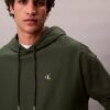 Premium Terry Relaxed Monogram Fleece Hoodie