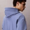 Premium Terry Relaxed Monogram Fleece Hoodie