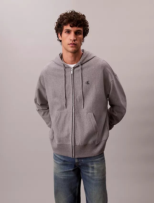 Premium Terry Relaxed Zip Hoodie Premium Terry Relaxed Zip Hoodie
