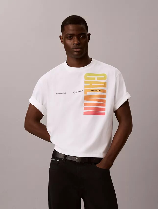 Pride Bold Logo Relaxed Tee Pride Bold Logo Relaxed Tee