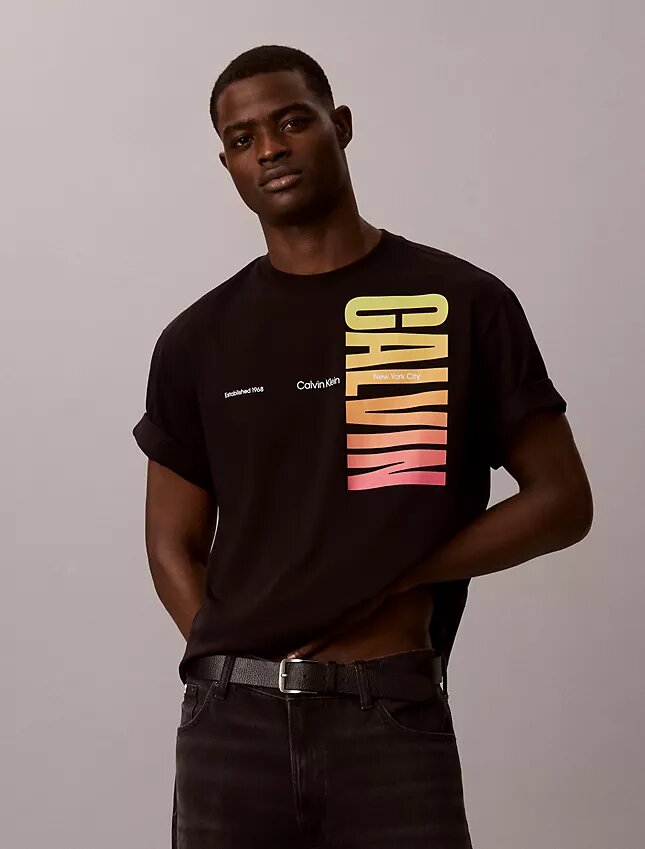 Pride Bold Logo Relaxed Tee Pride Bold Logo Relaxed Tee
