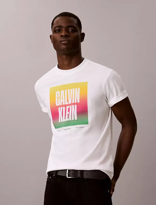 Pride Logo Block Easy Tee Pride Logo Block Easy Tee