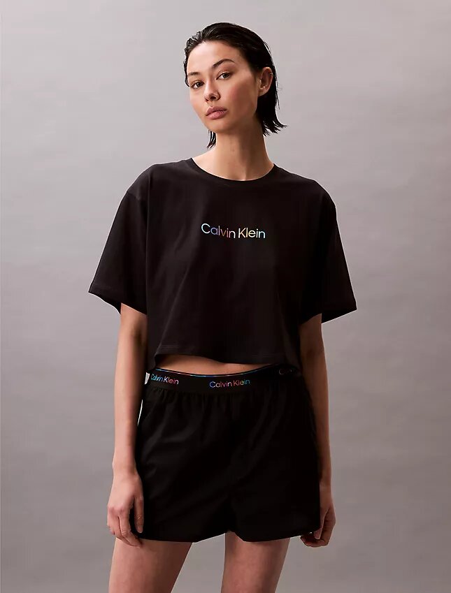 Pride Logo Poplin Sleep Short Pride Logo Poplin Sleep Short