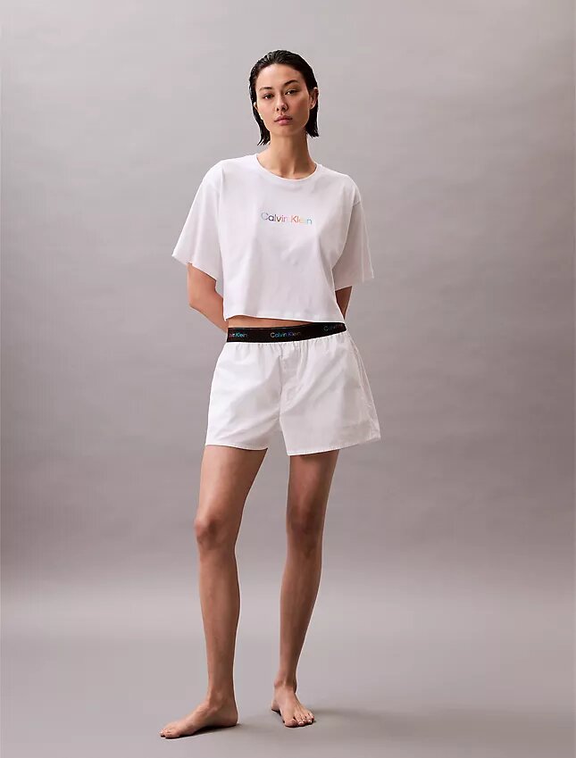Pride Logo Poplin Sleep Short Pride Logo Poplin Sleep Short