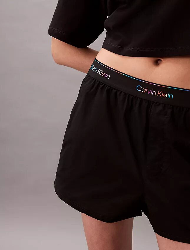 Pride Logo Poplin Sleep Short Pride Logo Poplin Sleep Short