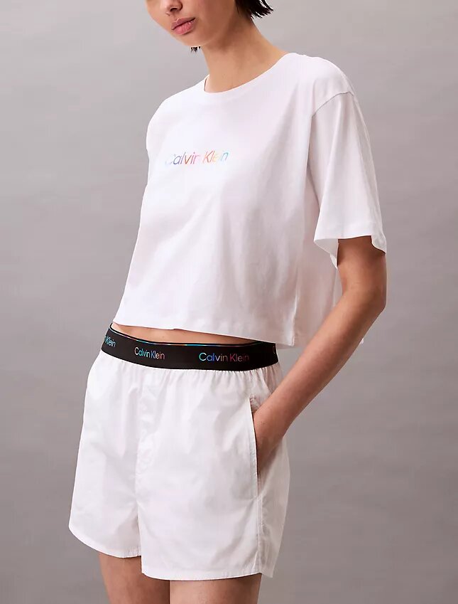 Pride Logo Poplin Sleep Short Pride Logo Poplin Sleep Short