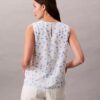 Printed Chiffon Sleeveless Top Printed Chiffon Sleeveless Top